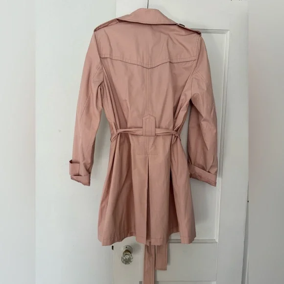 SAME EDELMAN pink trench coat - Picture 6 of 9
